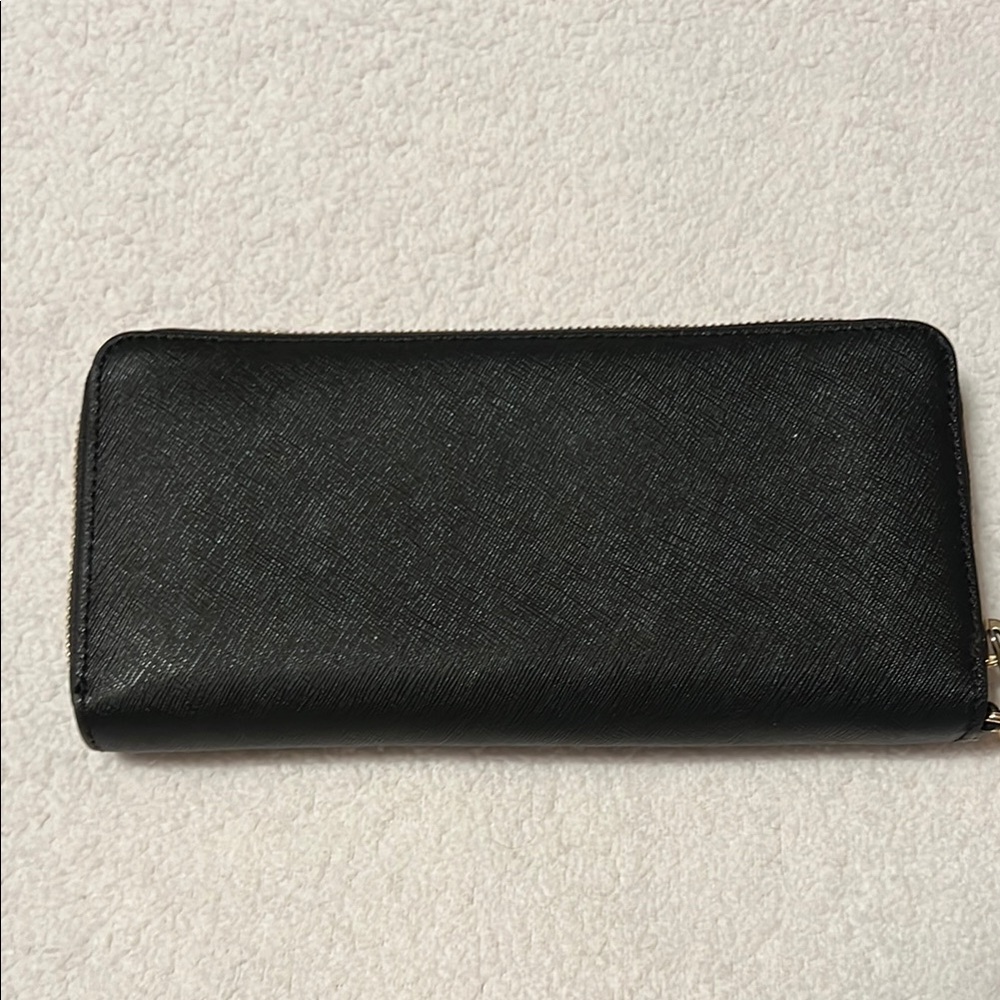 Michael Kors Black Wristlet with Gold Accents - Picture 2 of 6